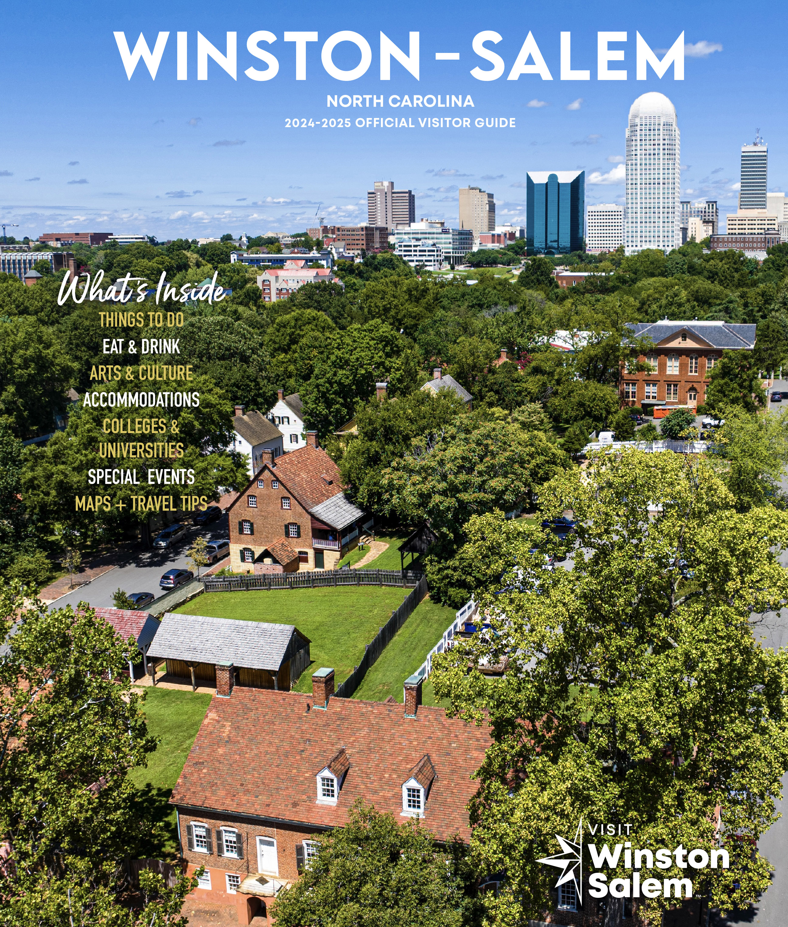 2024-2025 Visit Winston-Salem Visitor Guide