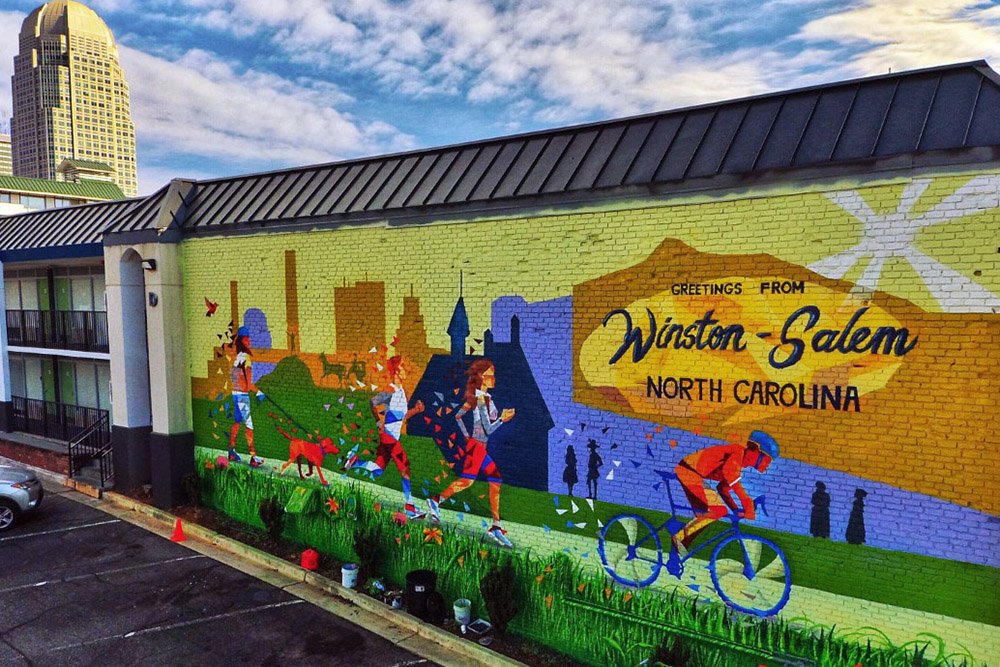 Hilltop House mural