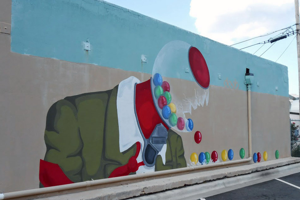 Baller mural