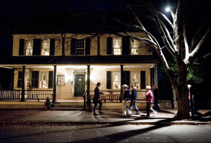 Old Salem ghost tour Night Watchman