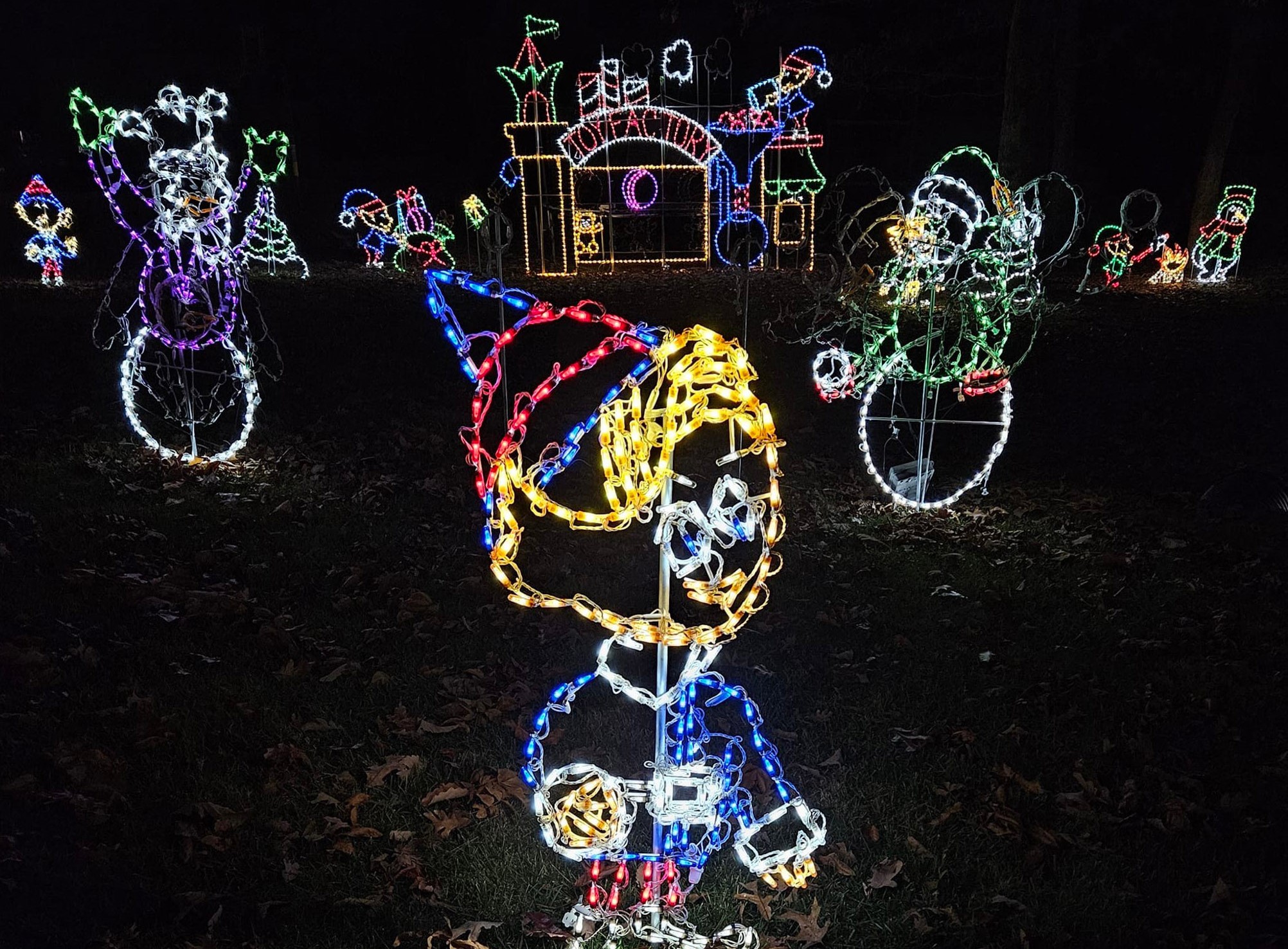 Shiloh Church Road Christmas lights