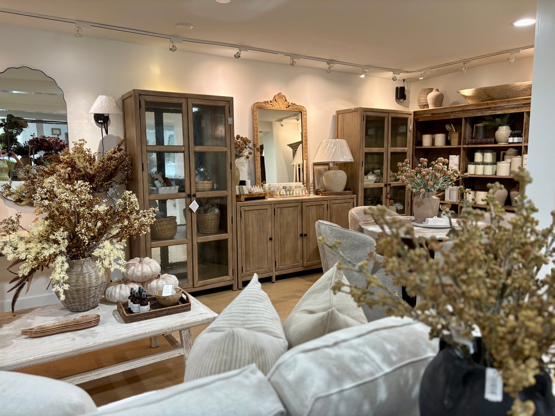 Inside the shop at Fiddle & Fig in Winston-Salem.