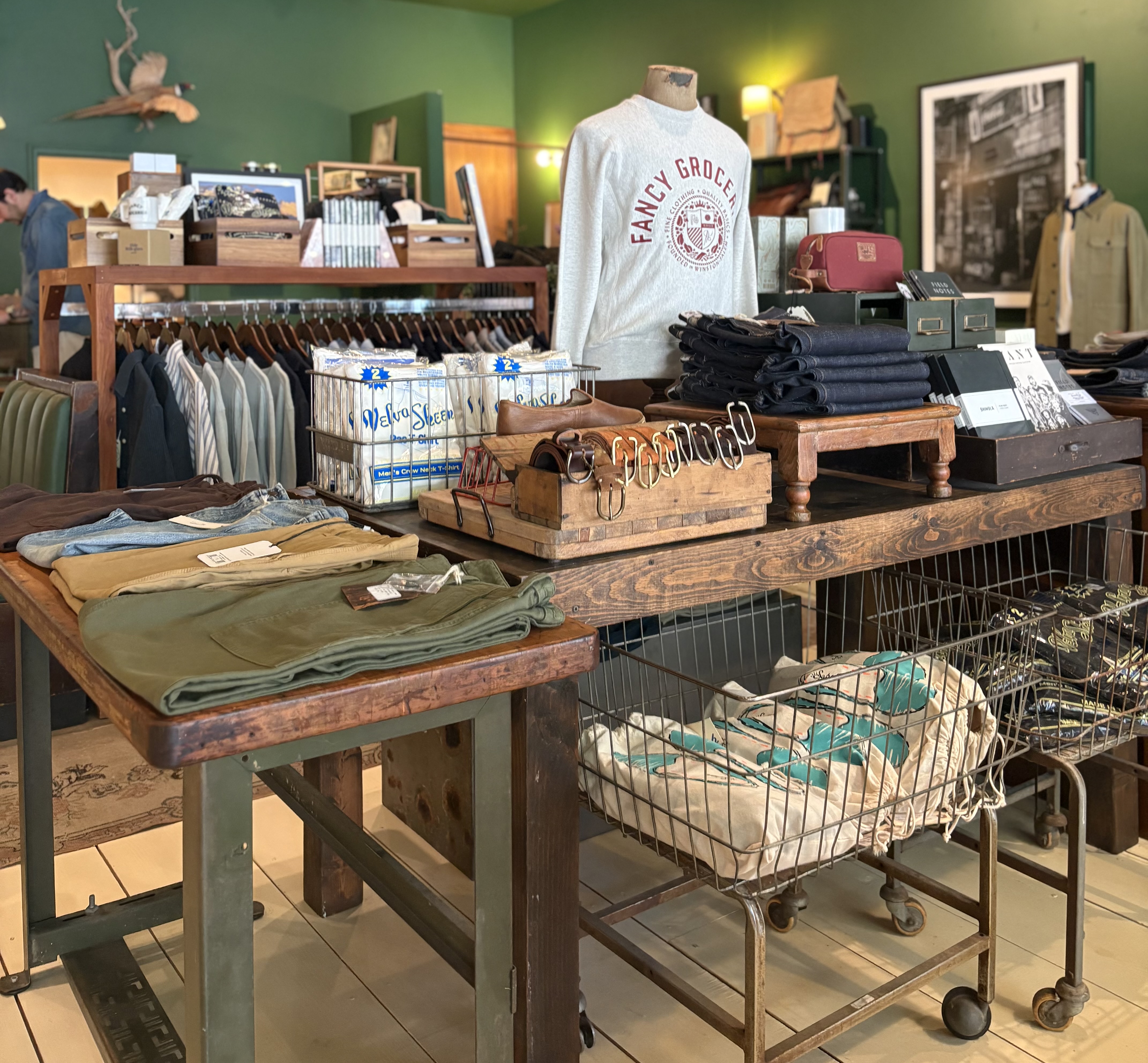 Fancy Groceries interior display