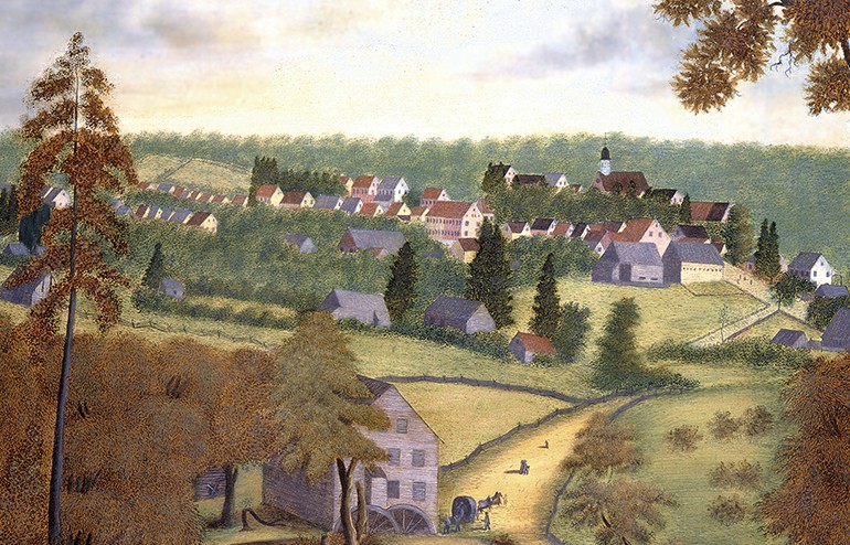 Painting of Historic Salem