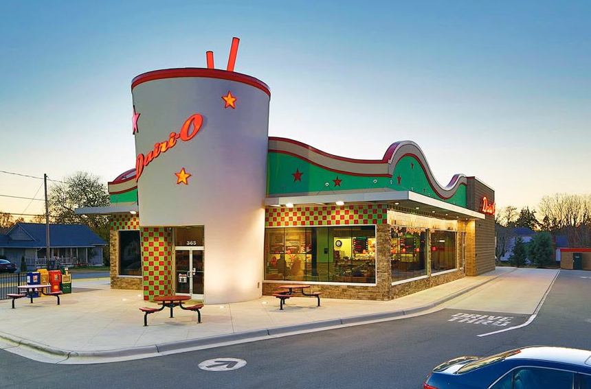 Dairi-O's location in King, NC: one of five locations in the greater Winston-Salem area.