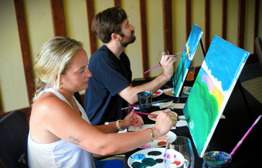 Painting class in Winston-Salem