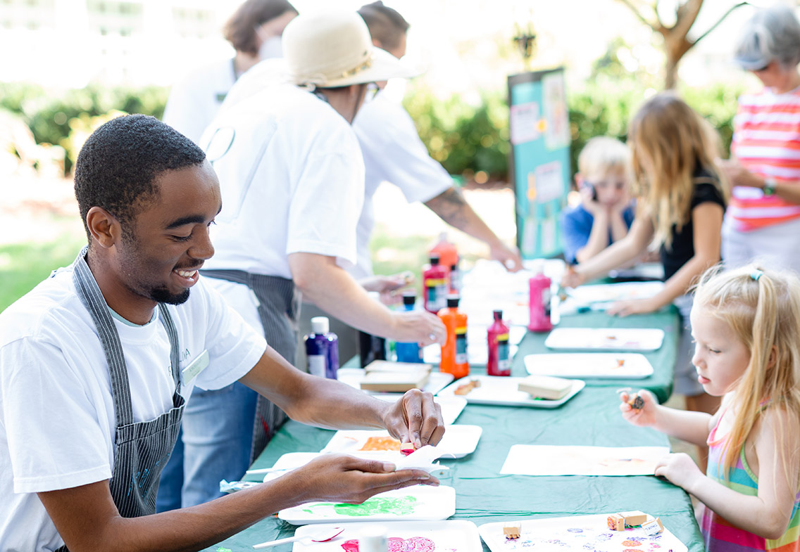 Museum-led art classes are offered throughout the city, including NCMA