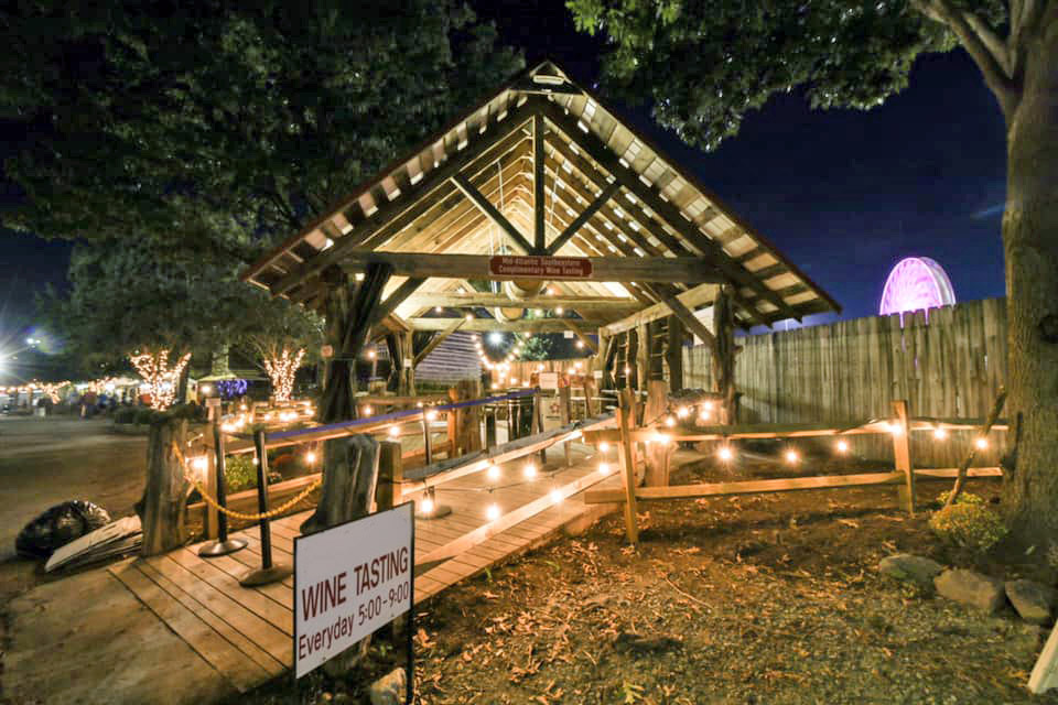Yesterday Village offers free wine tastings