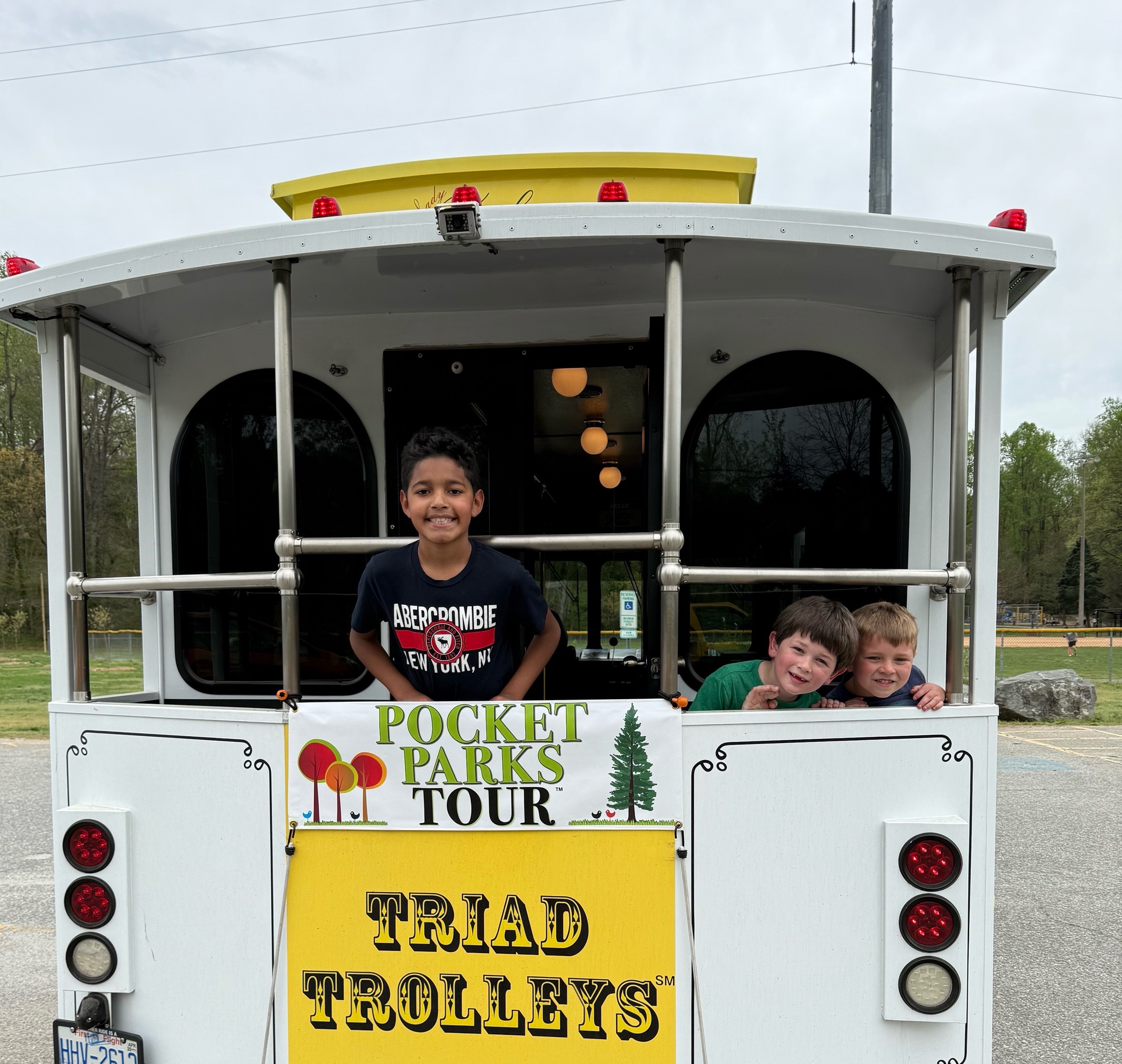 Pocket Parks Trolley Tour Photo
