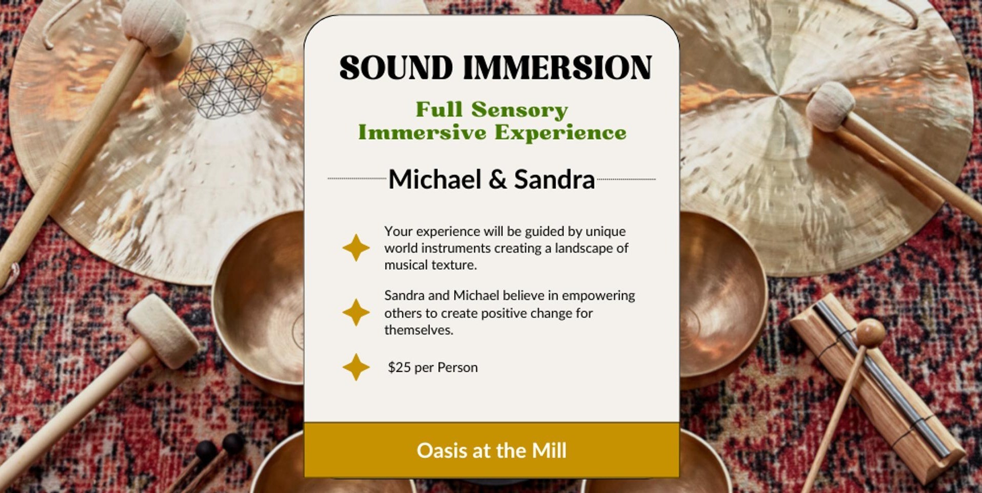 Sound Immersion with Michael & Sandra Photo