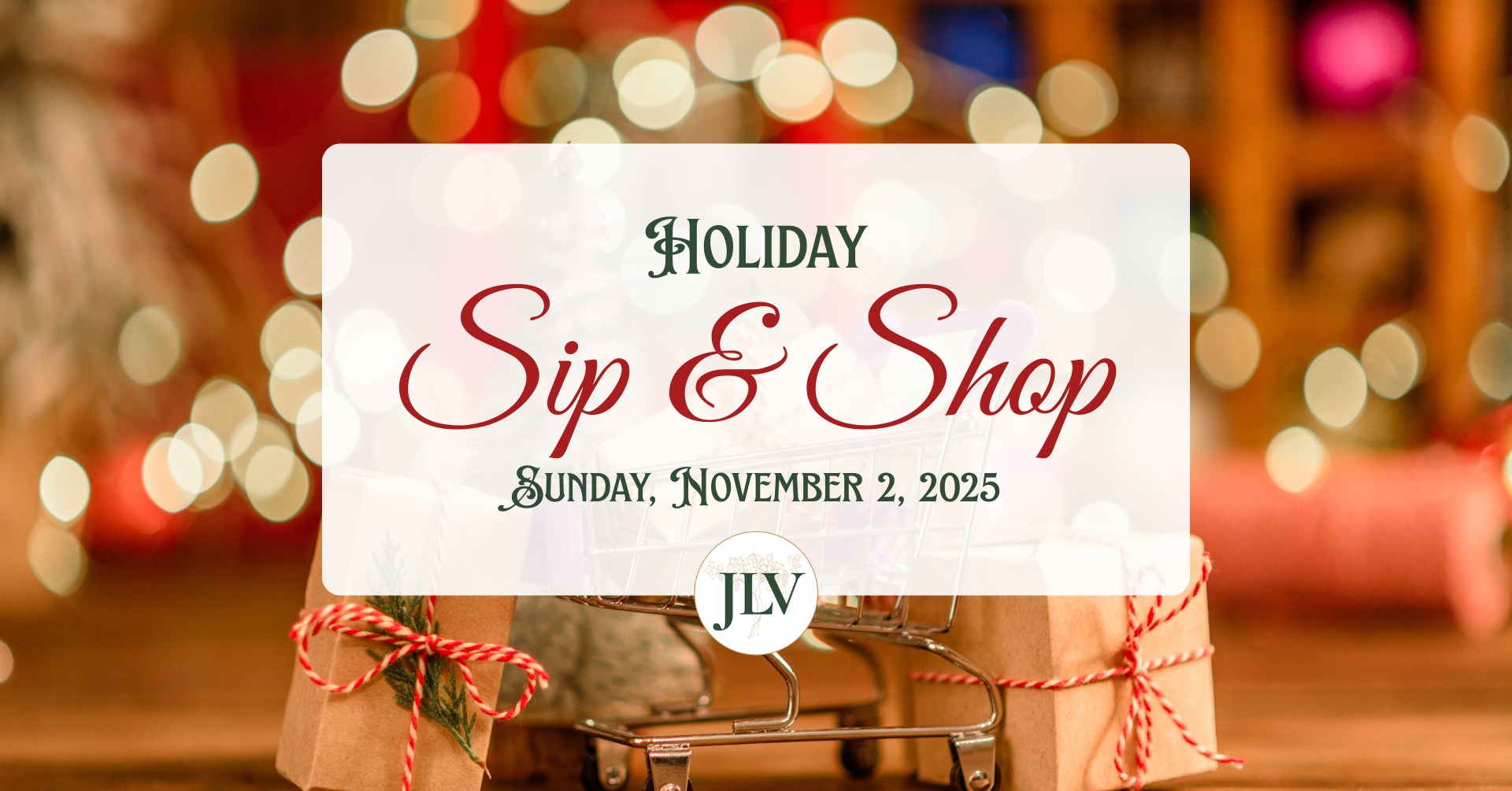 Holiday Sip & Shop Photo