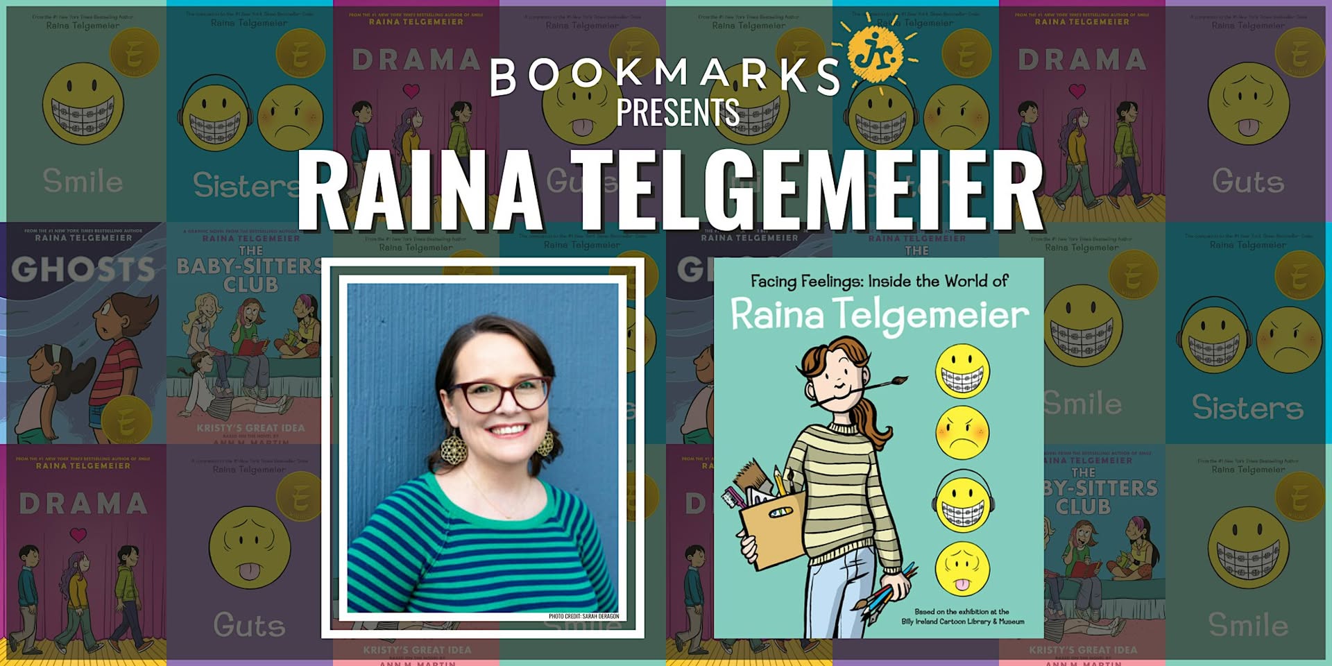 Bookmarks Jr. Presents Raina Telgemeier Photo
