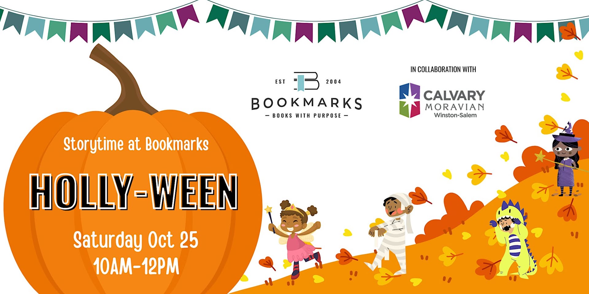 Holly-Ween Storytime at Bookmarks Photo