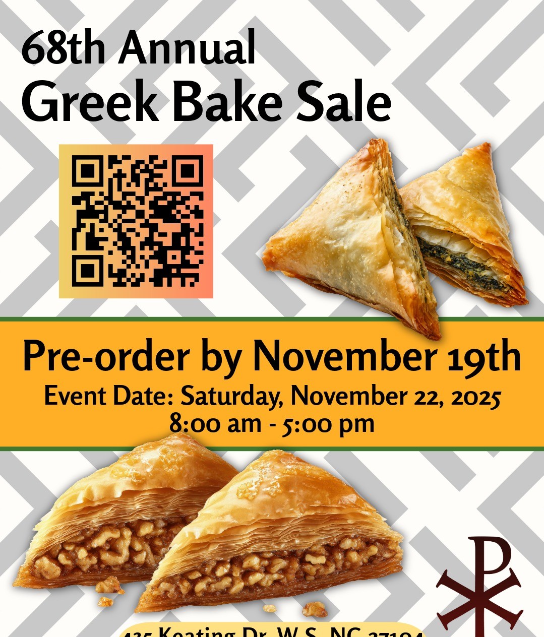 68th Greek Bake Sale Photo