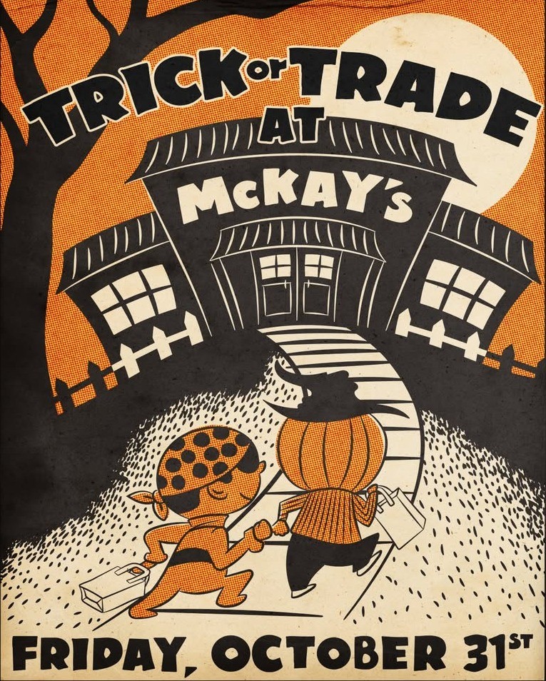 Trick or Trade at McKAY's Photo