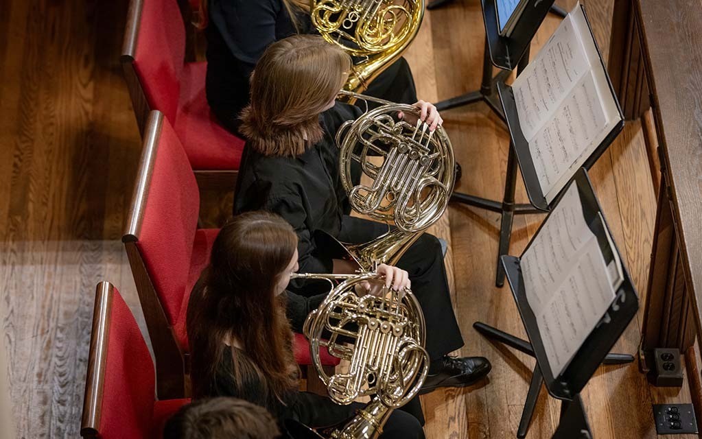 UNCSA Horn Studio Recital Photo