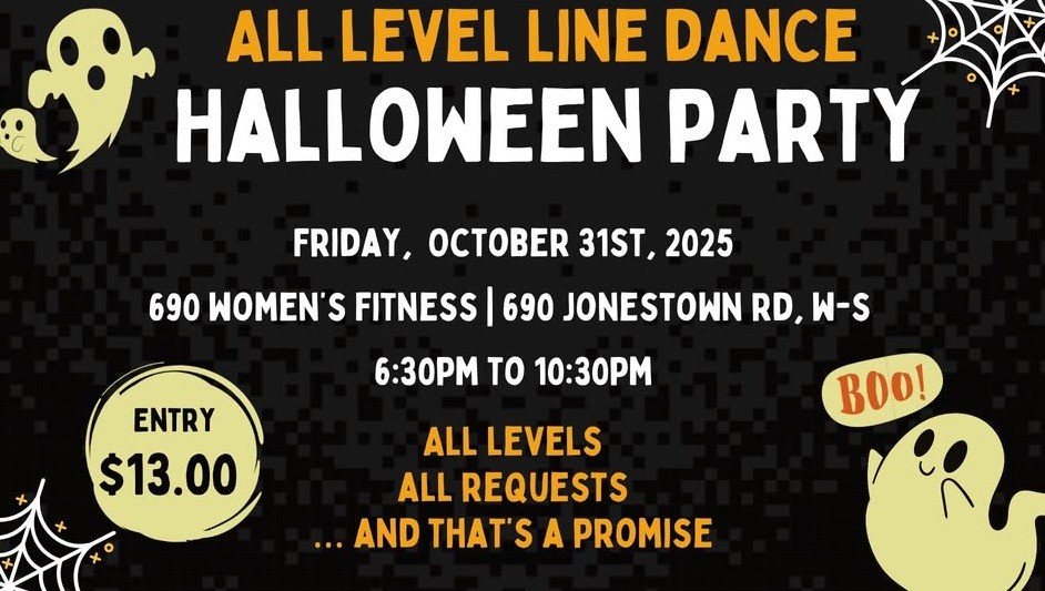 Halloween Line Dance Party Photo