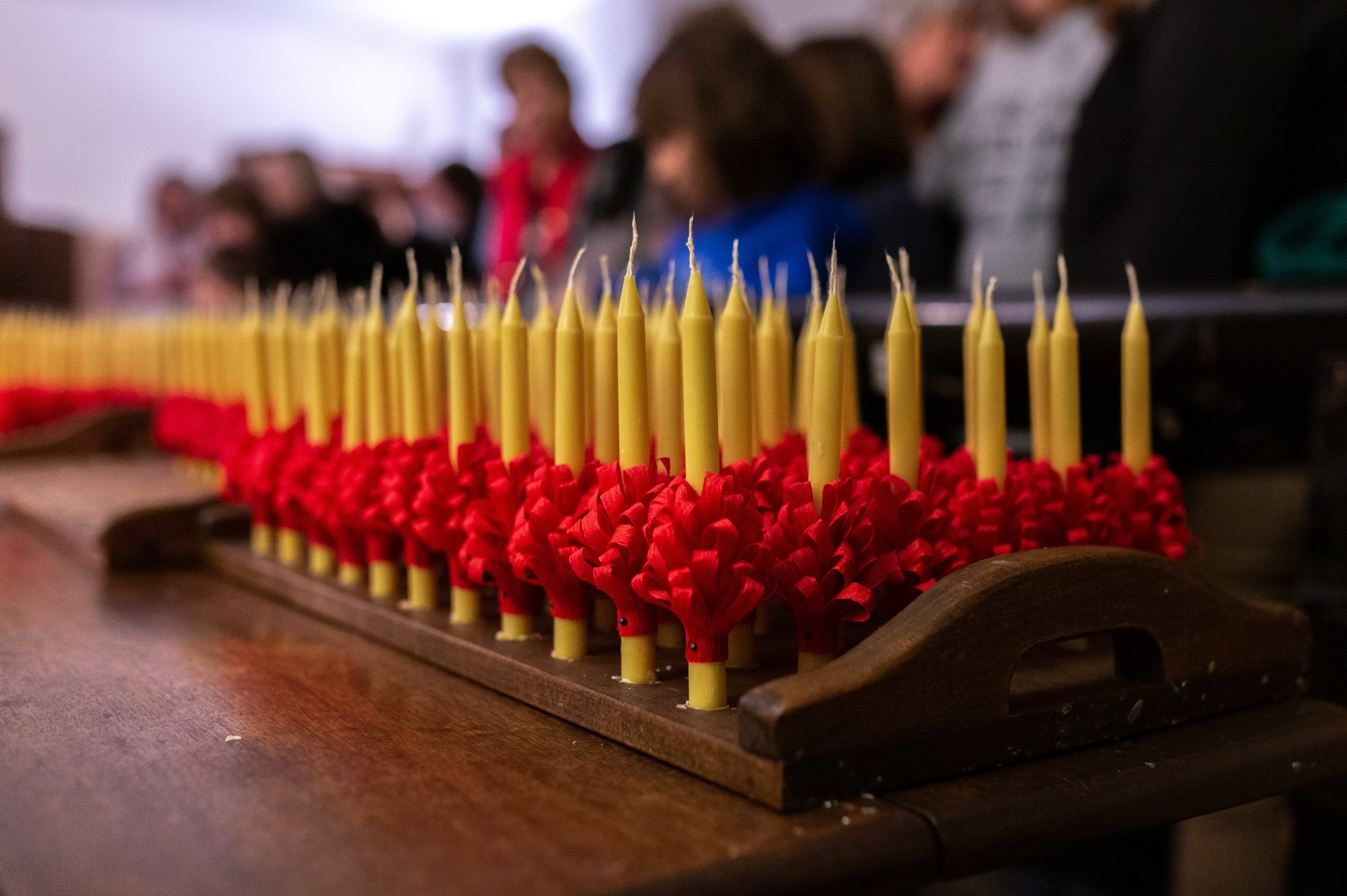 Home Moravian Candle Tea Photo