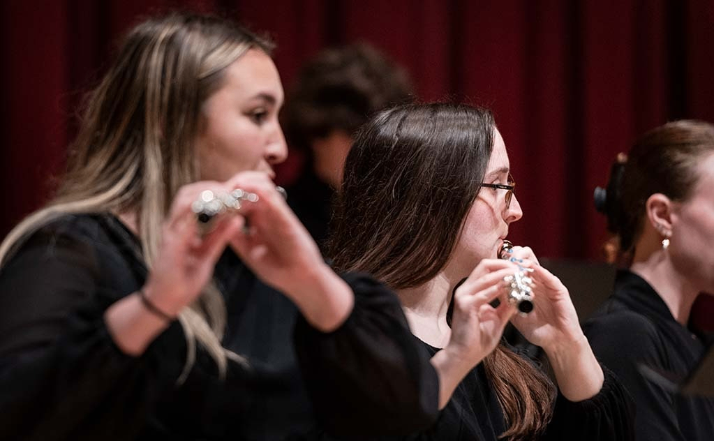 UNCSA Flute Studio in Recital Photo