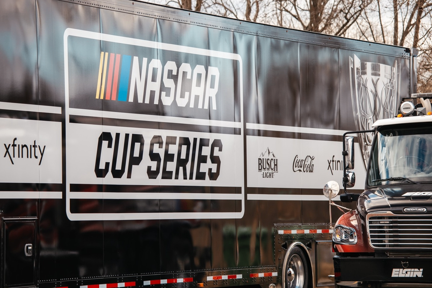NASCAR Clash Hauler Parade Photo