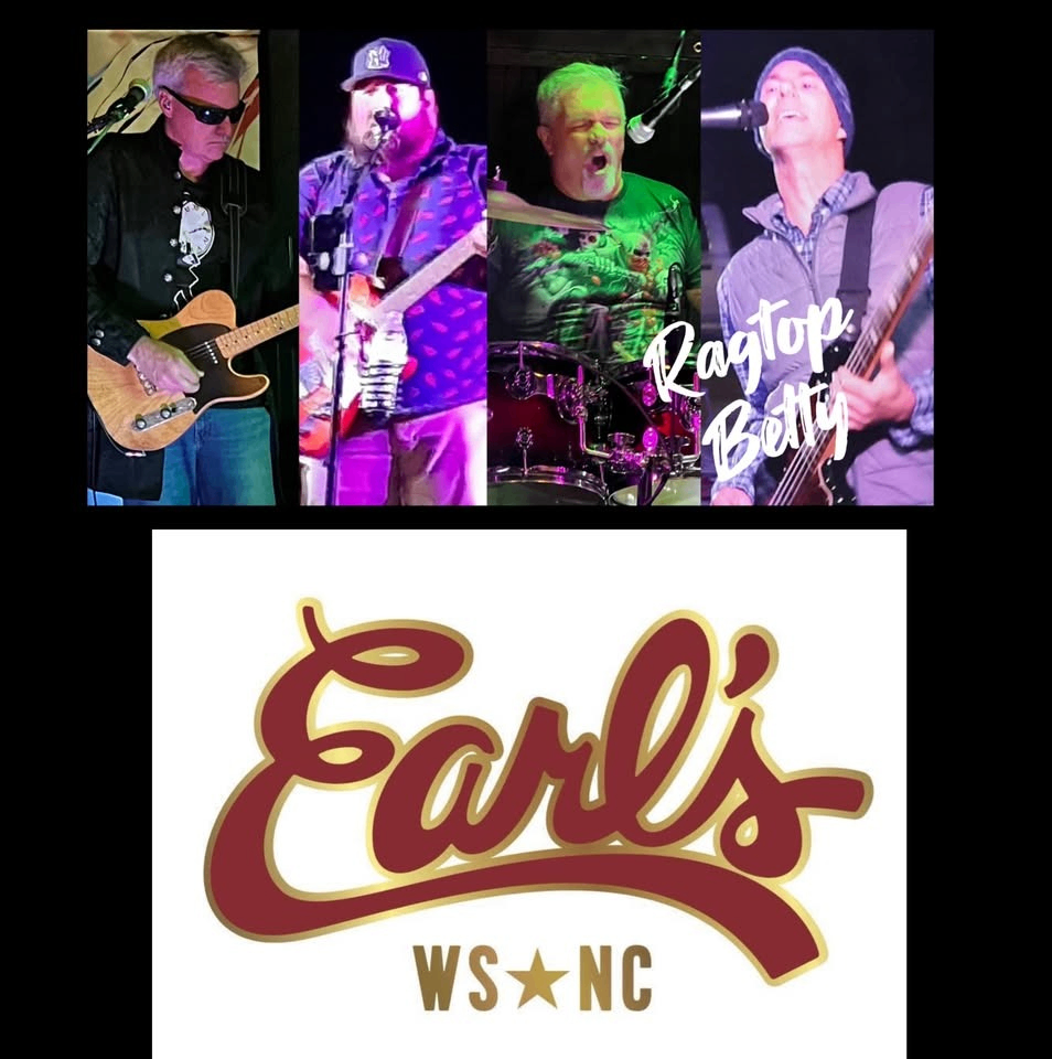 Ragtop Betty at Earl’s!!! Photo