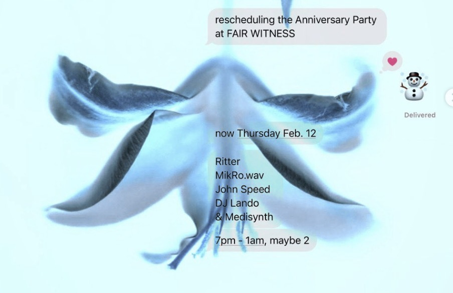 Anniversary Techno Dance Party Photo