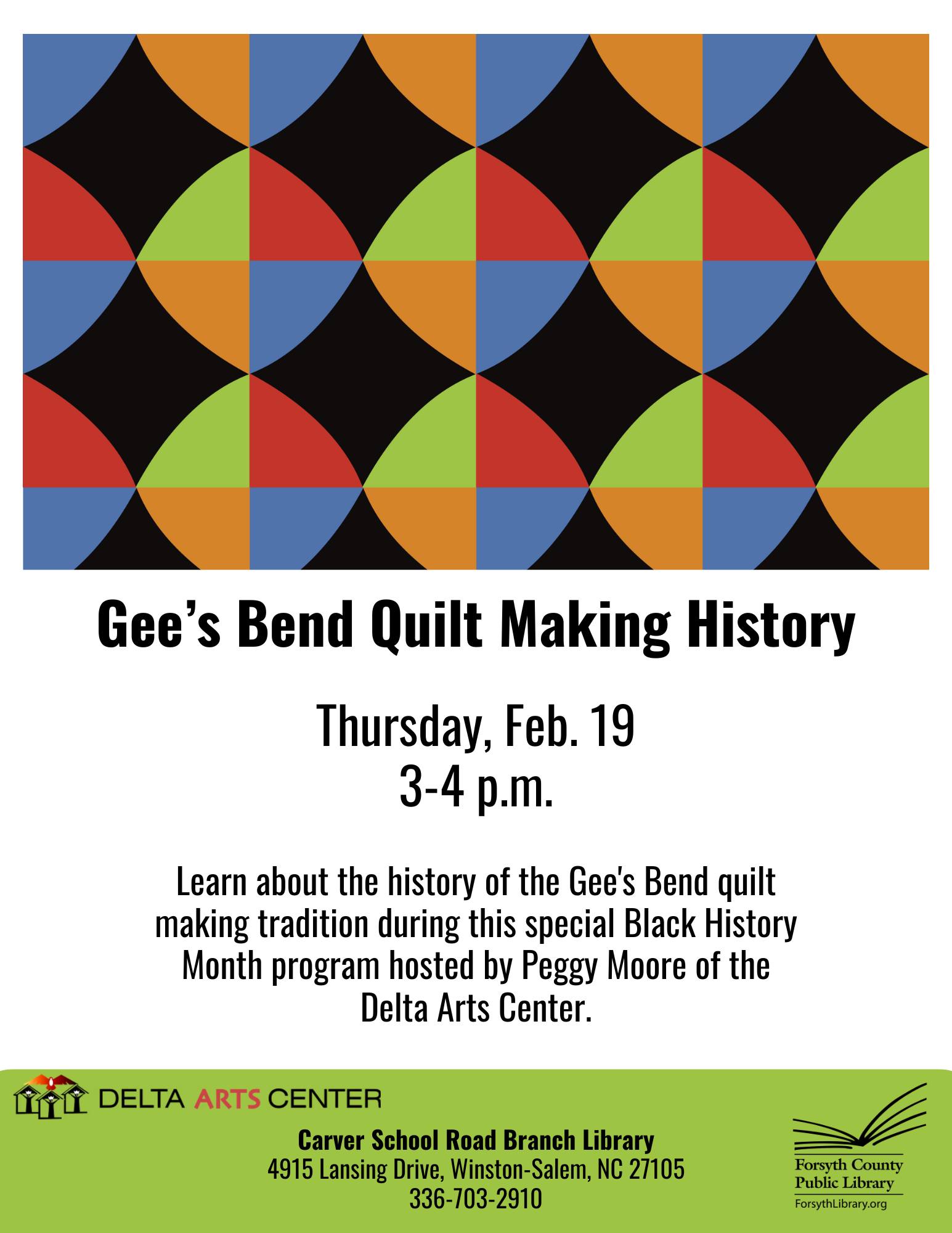 Gee's Bend Quilt Making History Photo