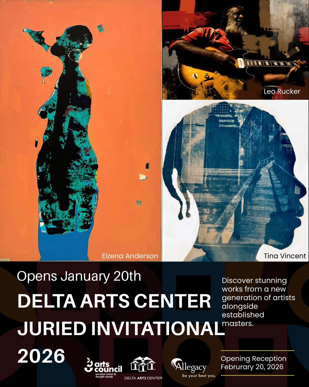 Delta Arts Center Juried Invitational 2026 Opening Reception Photo