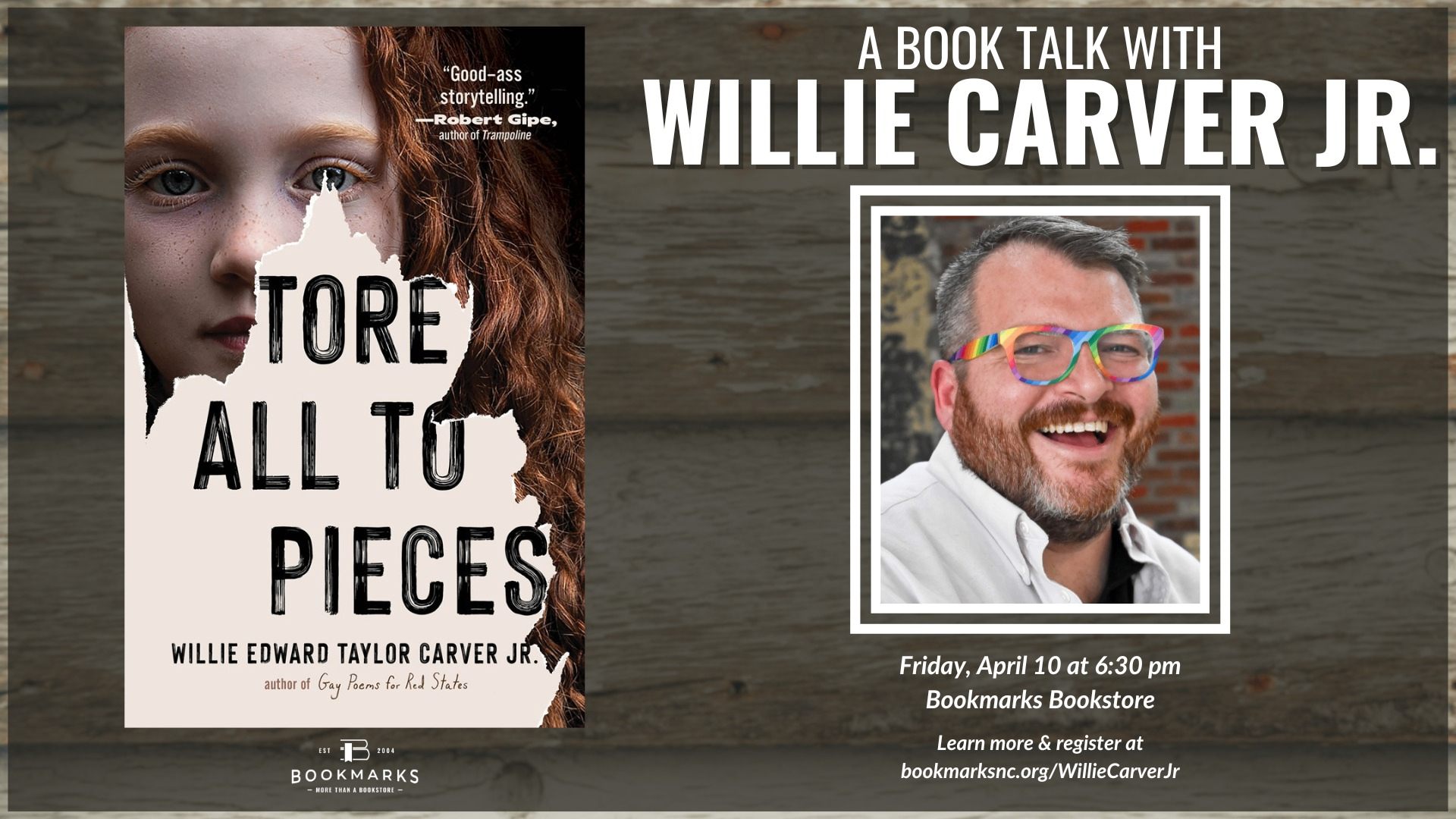 A Book Talk with Willie Carver Jr. Photo