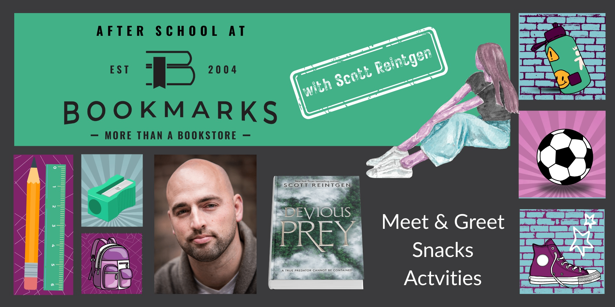 After School at Bookmark with Scott Reintgen Photo