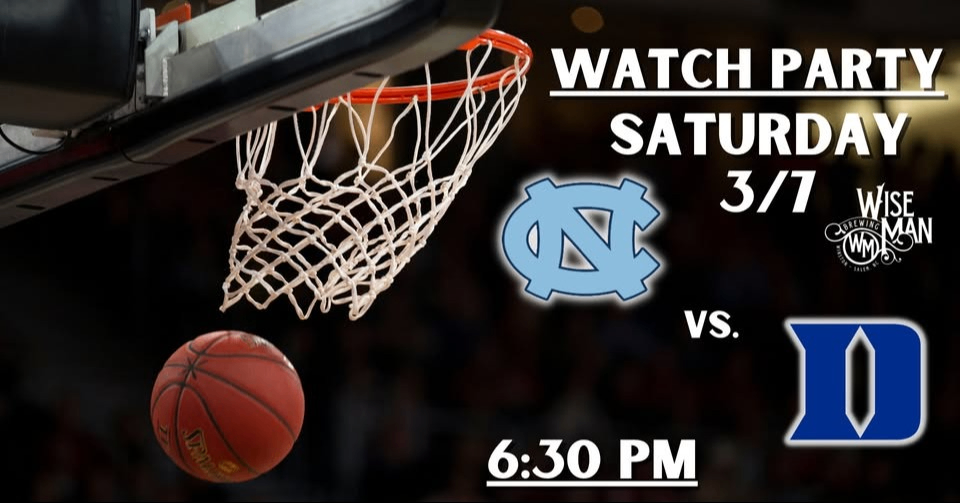 UNC vs. Duke Watch Party Photo