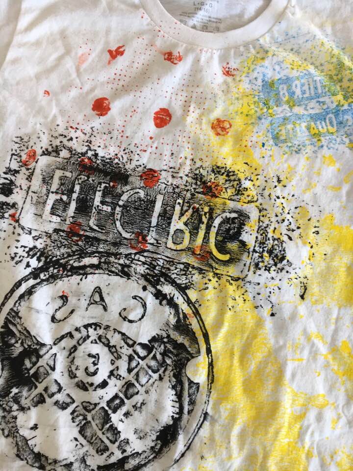 Art in the Park: Guerilla Street Art Printmaking Photo