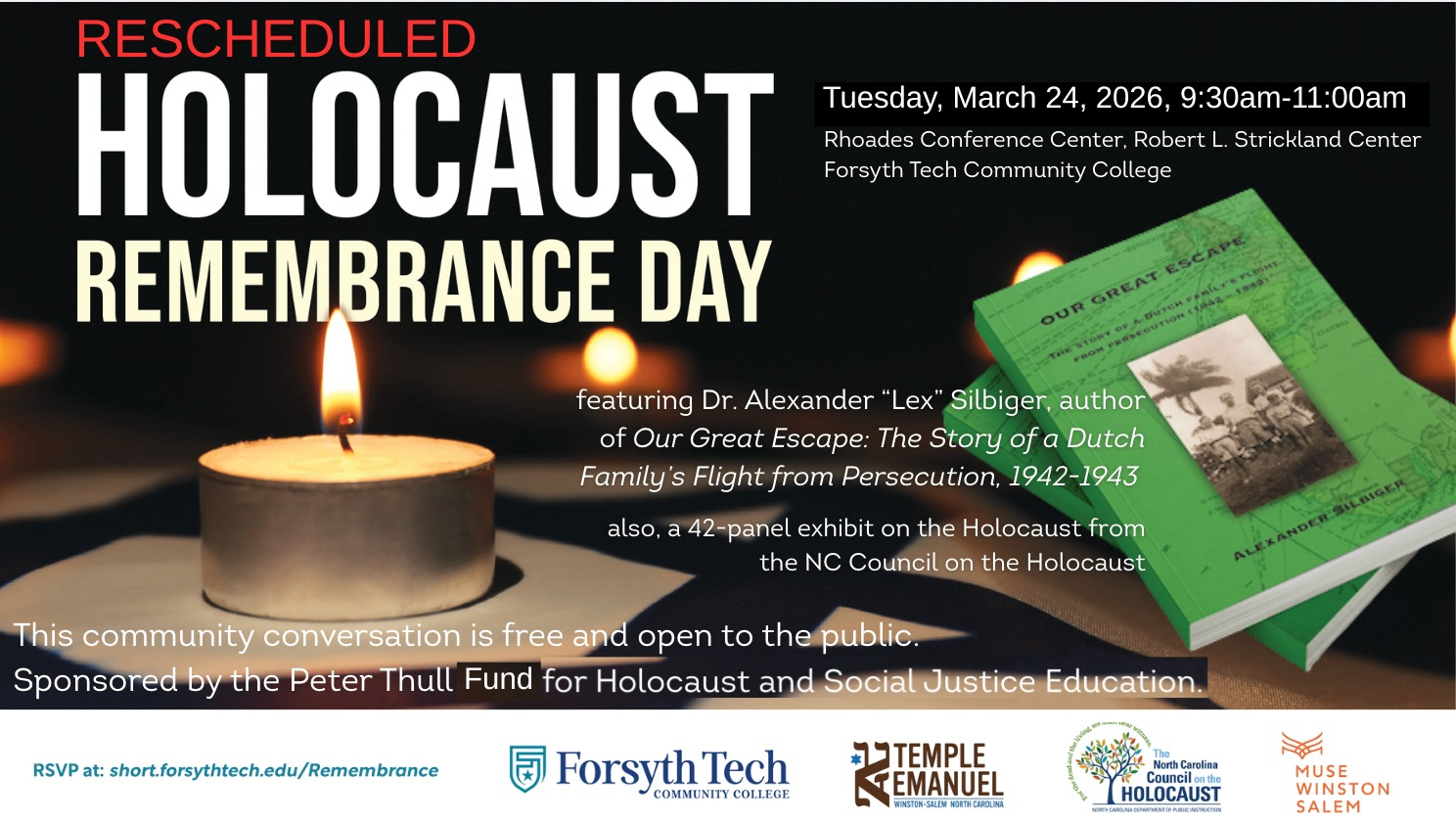 Holocaust Remembrance Day 2026 (Rescheduled) Photo