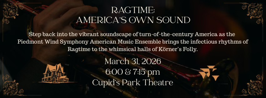 Piedmont Wind Symphony in Residence: Ragtime Concert Photo