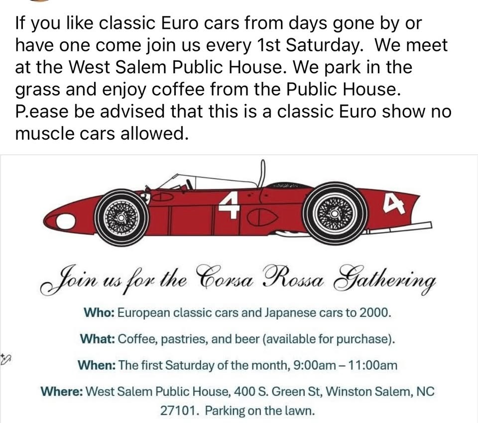 Cars &amp; Coffee Photo