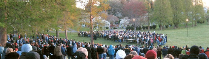 254th Easter Sunrise Service Photo