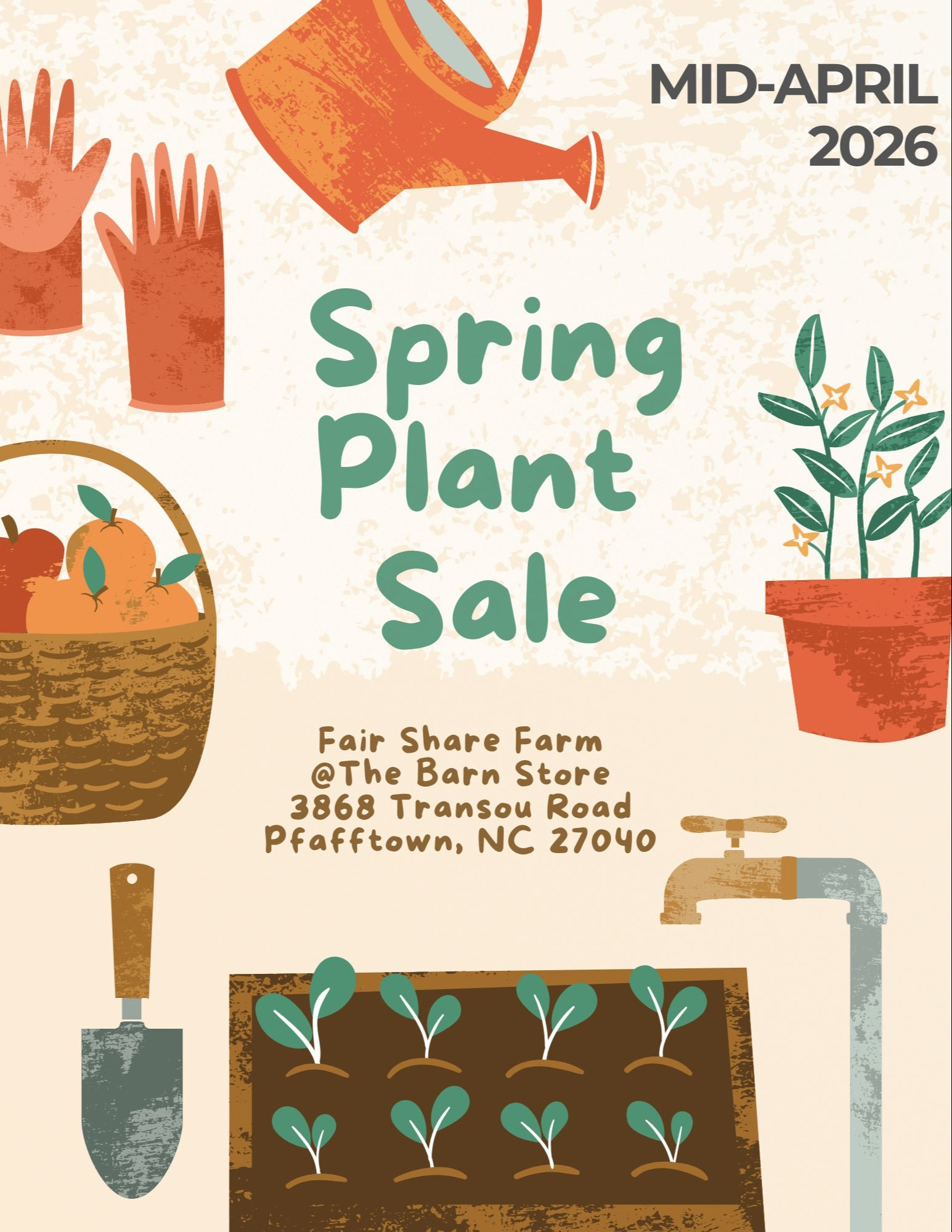 Spring Plant Sale Photo