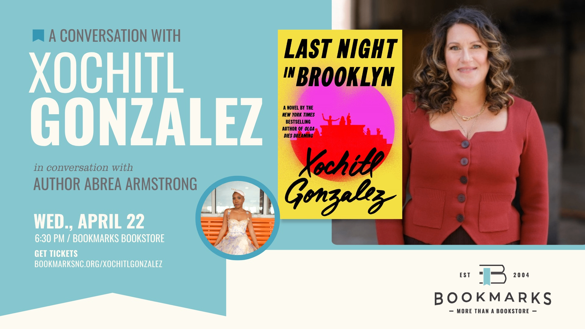 A Book Talk with Xochitl Gonzalez Photo
