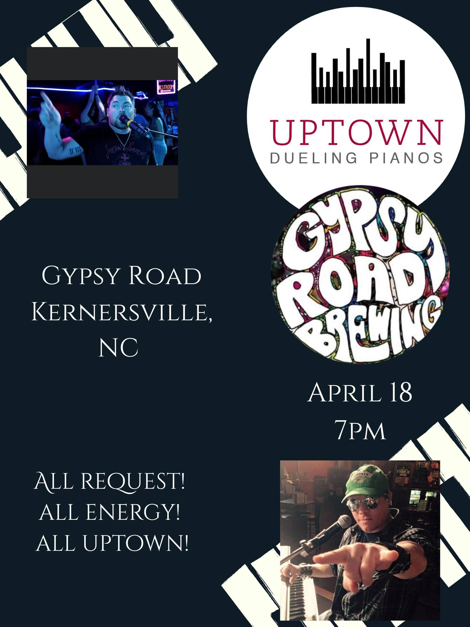 Dueling Pianos LIVE at Gypsy Road (Kernersville) Photo