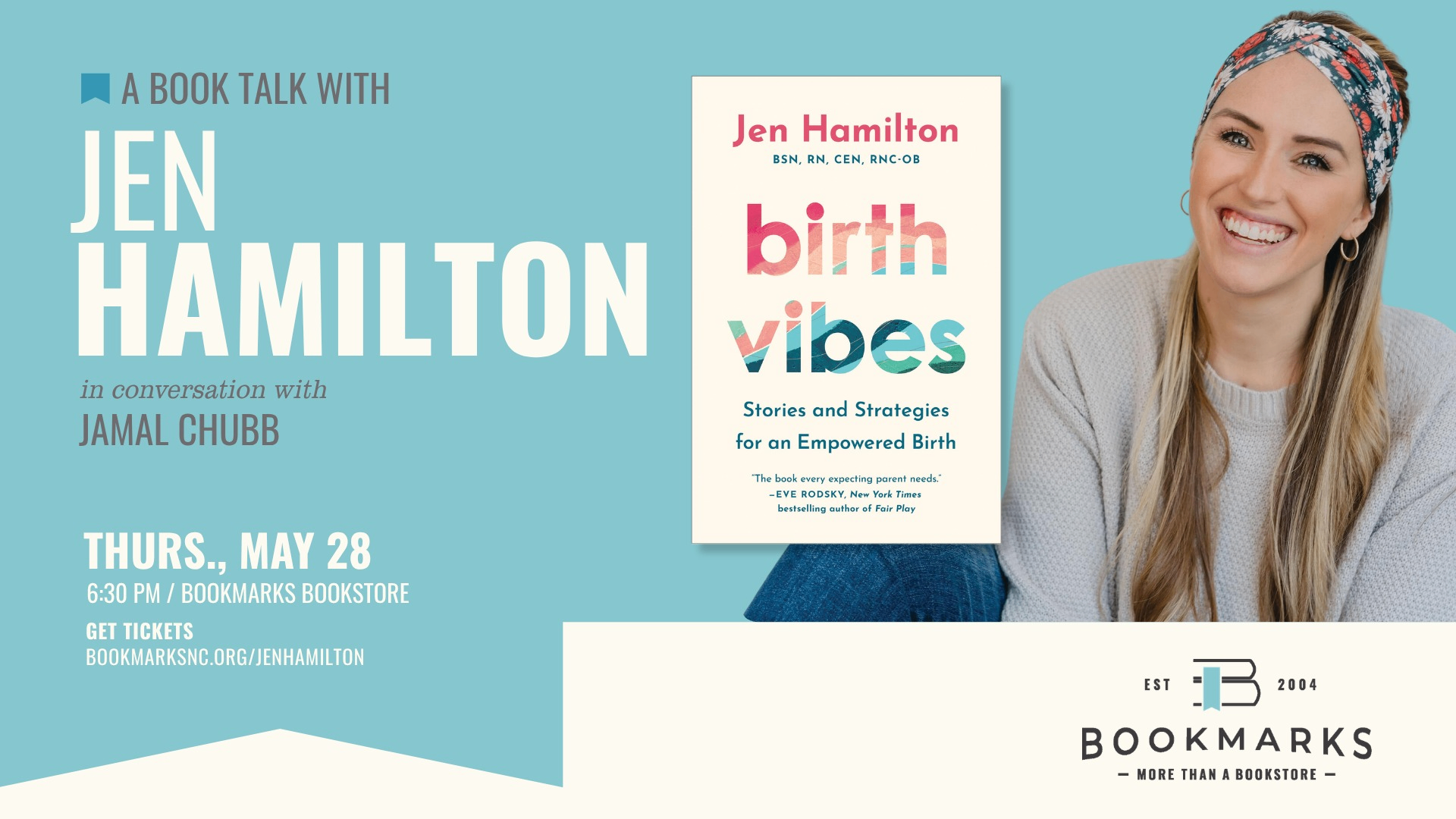 A Book Talk with Jen Hamilton Photo