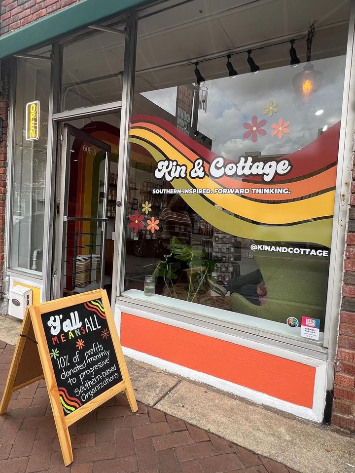 Kin and Cottage storefront Photo