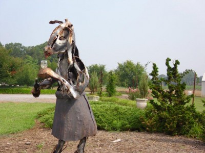 GIRL_COW.jpg Photo