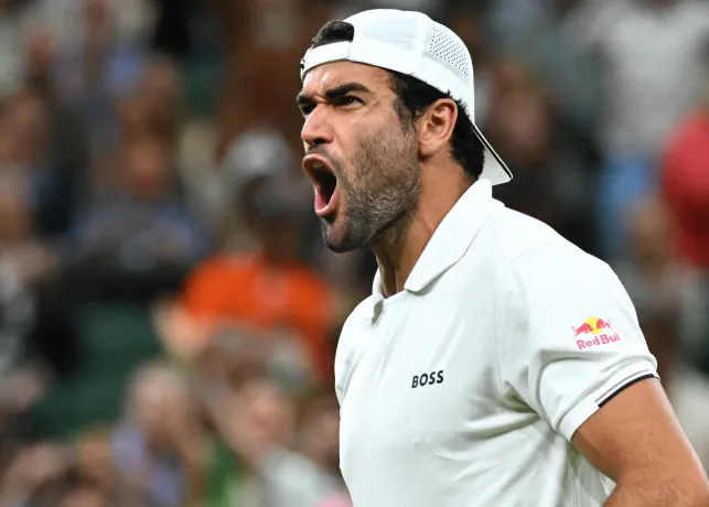 Former Wimbledon finalist Matteo Berrettini