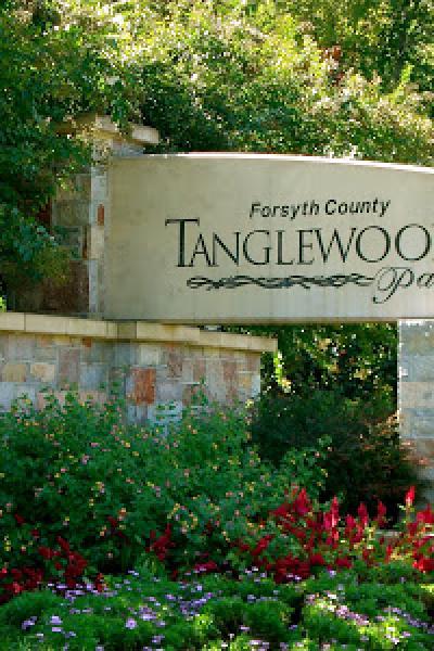 Tanglewood Park Entrance