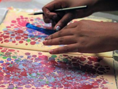 sawtooth art class