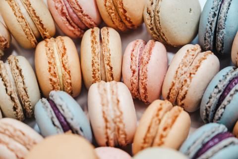 Pastel Colored Macaroons