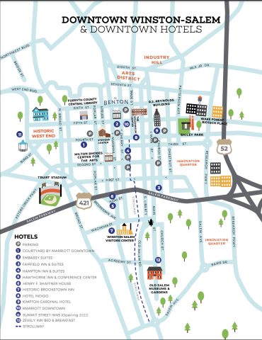 Downtown Map