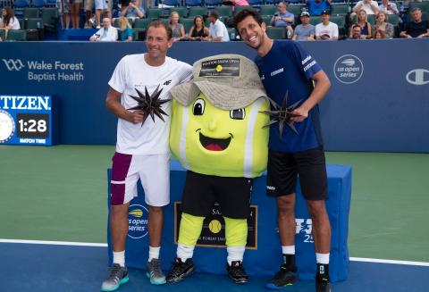 Winston-Salem Open trophies