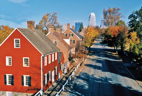 Old Salem skyline