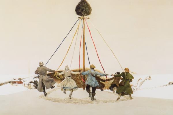 Andrew Wyeth at Kuerner Farm; The Eye of the Earth Photo